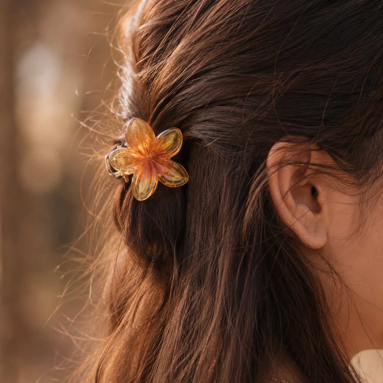 Floral Hair Clip
