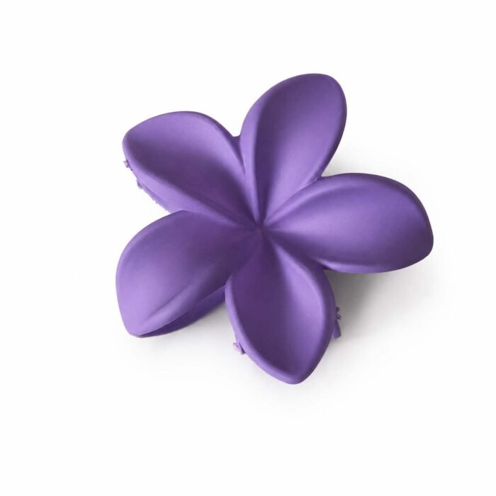 Korean Floral Claw Clip
