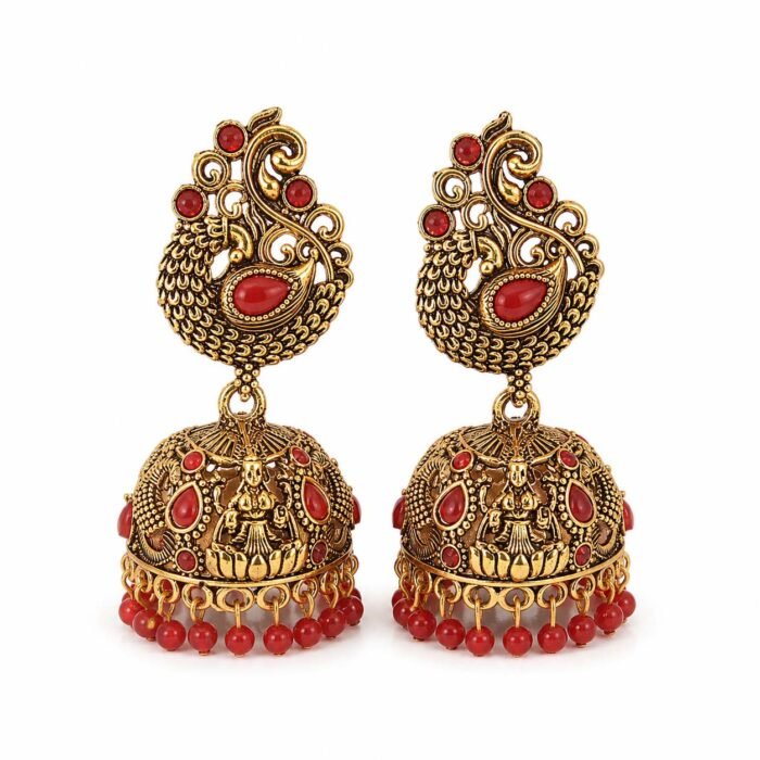 Peacock Design Earrings