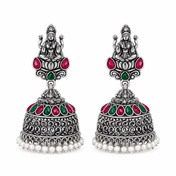 Lakshmi Oxidised Earrings
